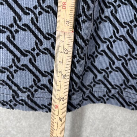 Boden Long Sleeve Cord Dress in Black and Gray - Picture 12 of 15